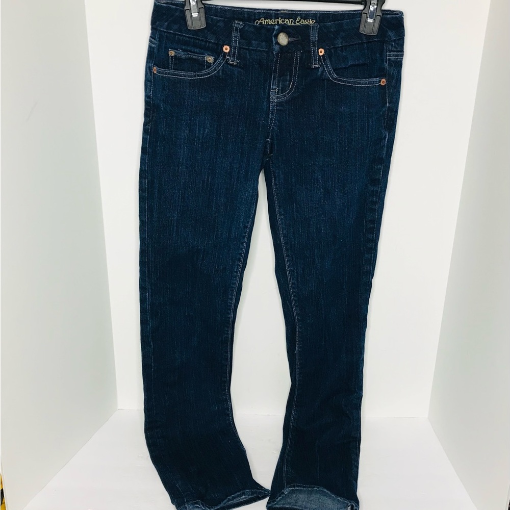 Lot of two American eagle denim jeans women’s size 2 regular - Picture 5 of 10
